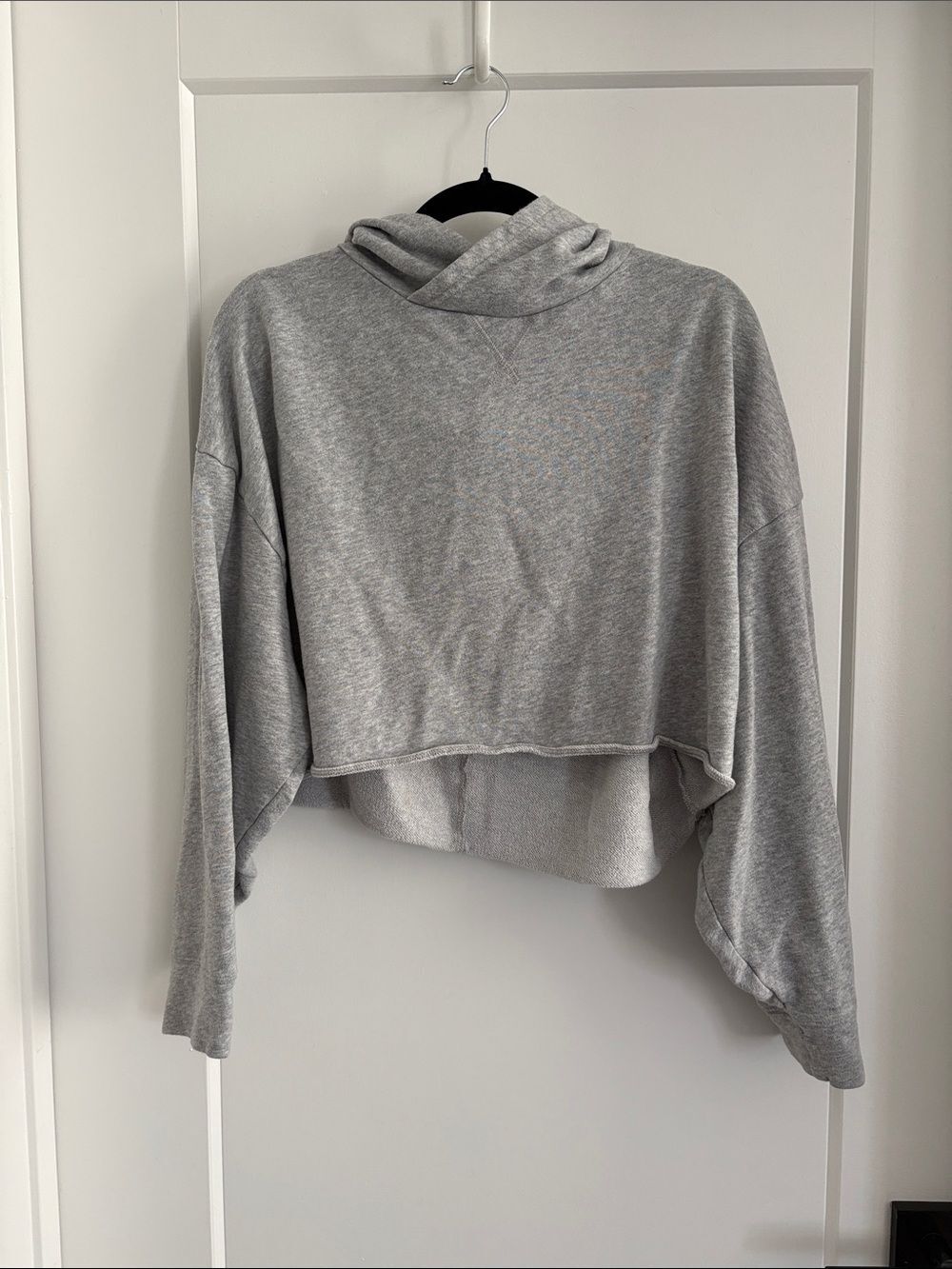 Fabletics Light Grey Pullover Hoodie
